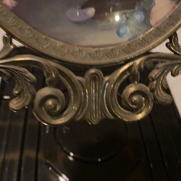 Antique flower picture wall hanging - Picture 4 of 5